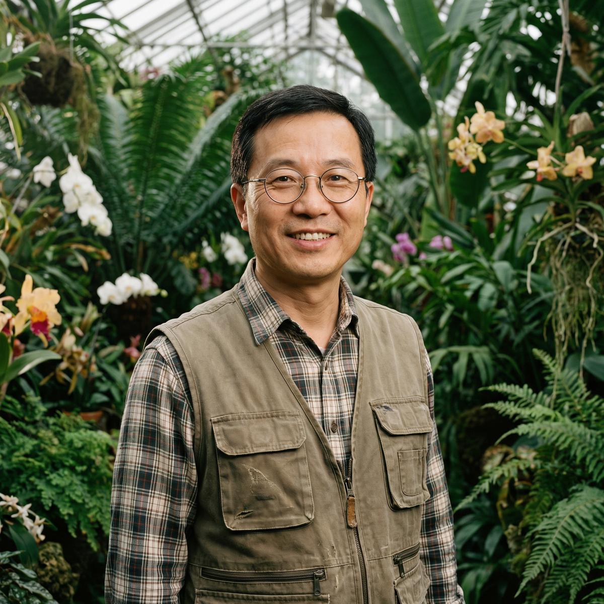 小马拉大车植物专家-林建国